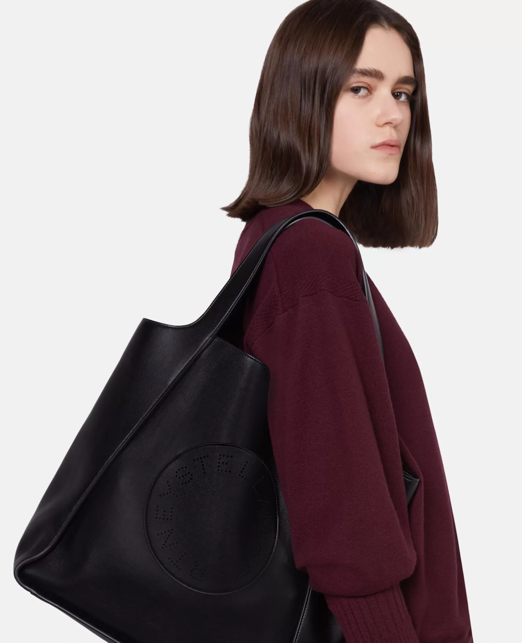 Stella McCartney Stella Logo Square Tote Bag Shop