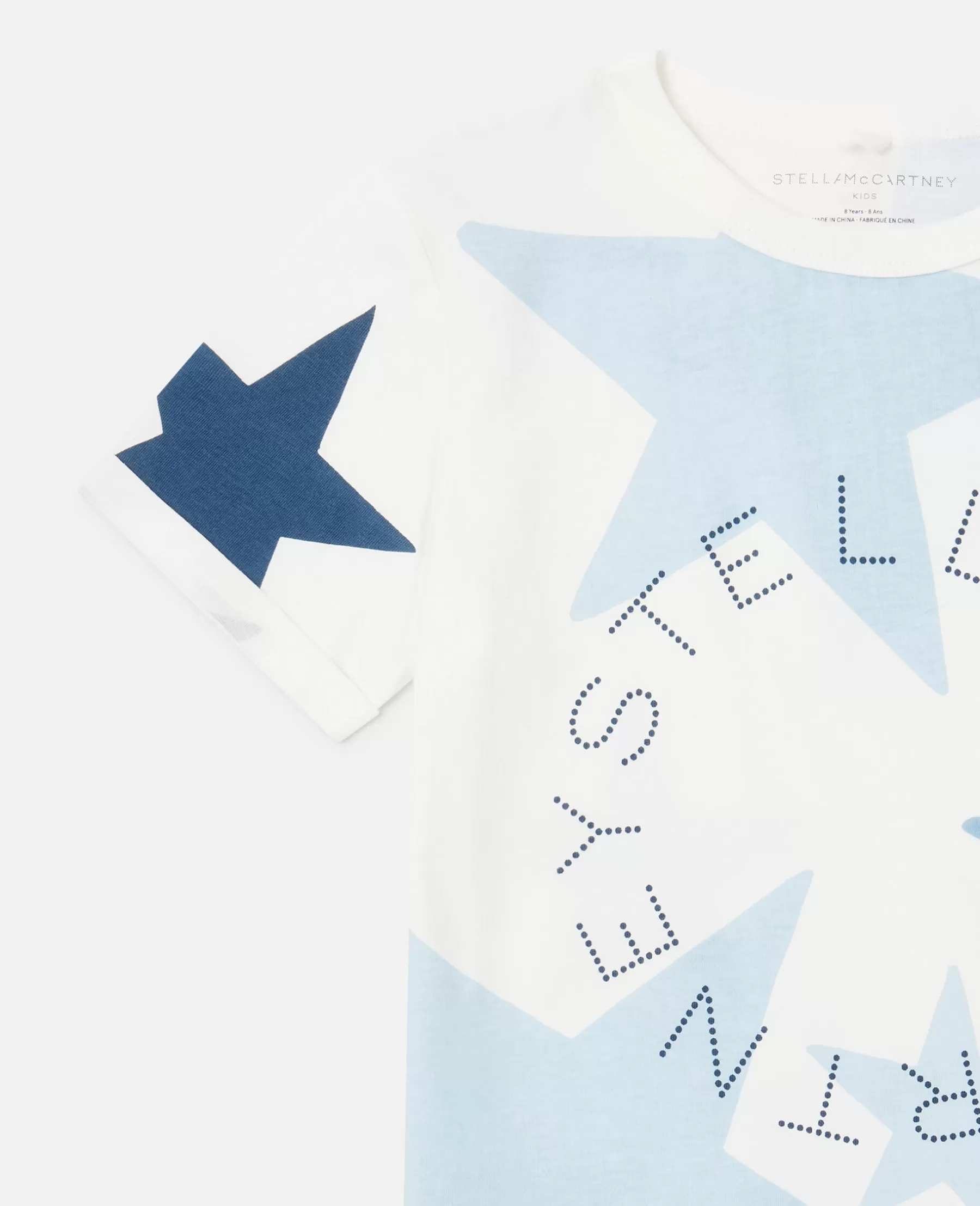 Stella McCartney Stella Logo Star Print T-Shirt Fashion