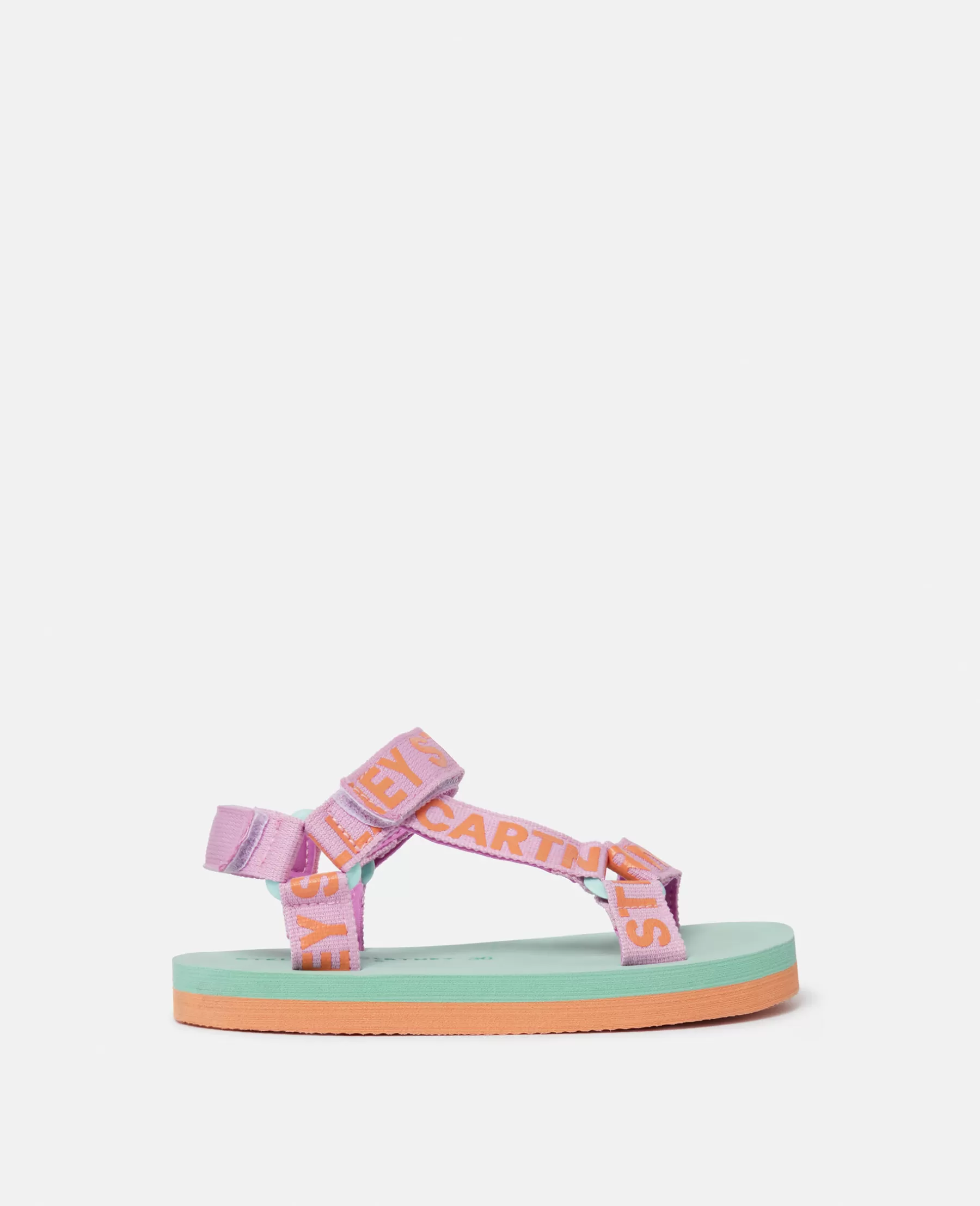 Stella McCartney Stella Logo Tape Sandals Shop