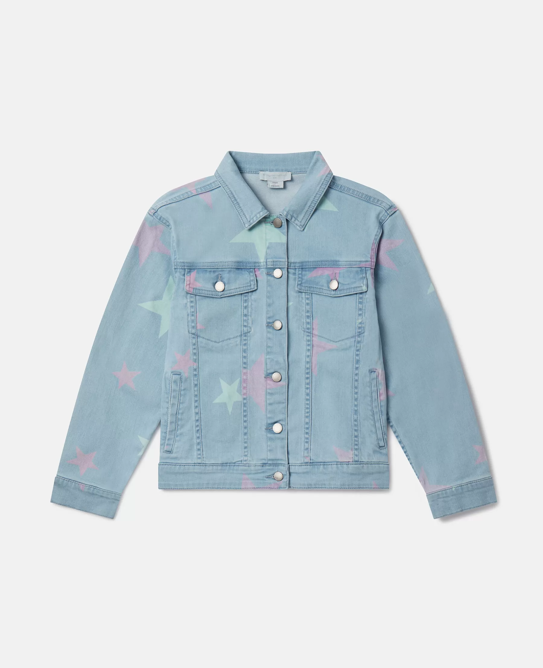 Stella McCartney Stella Star Print Denim Jacket Best Sale