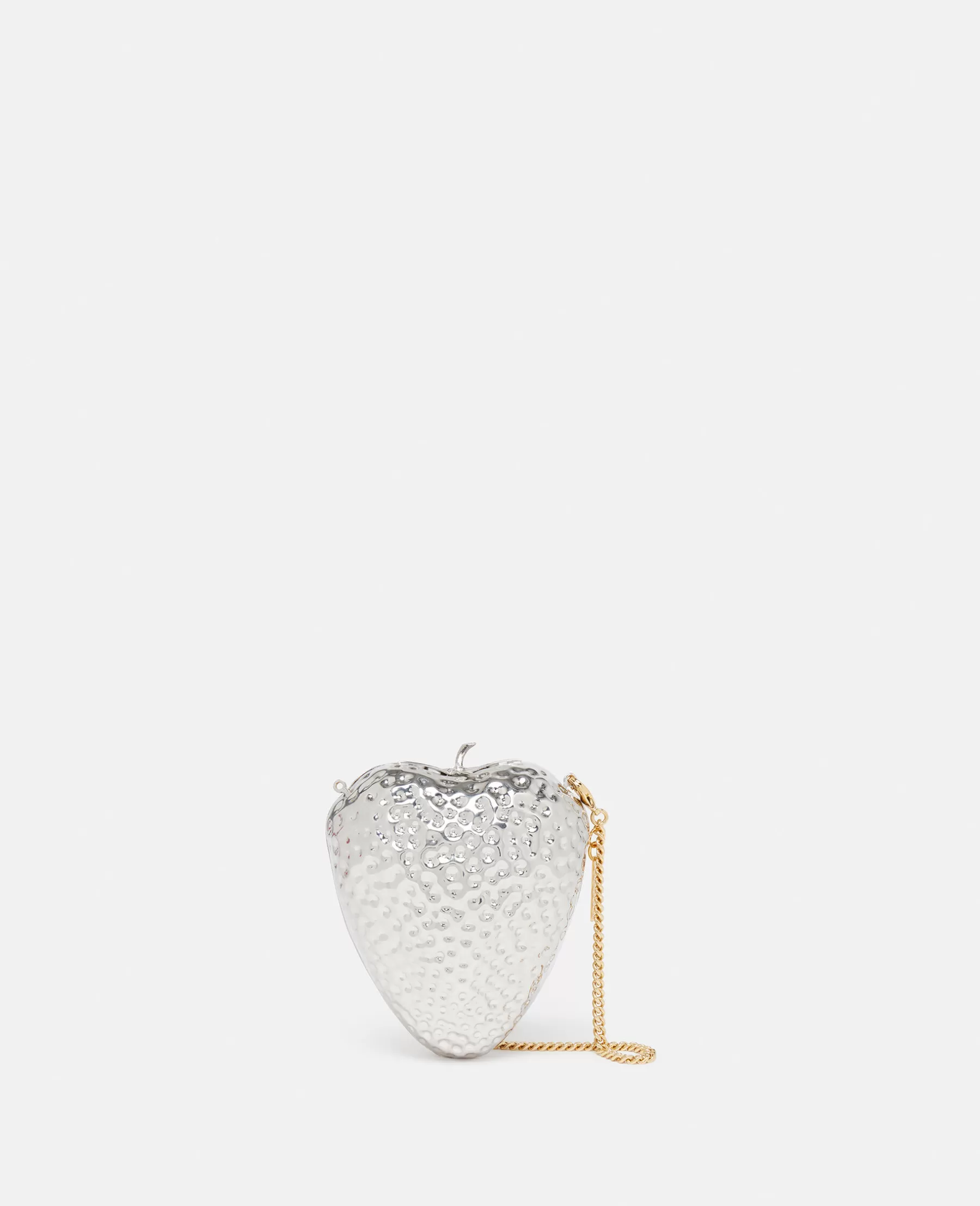 Stella McCartney Strawberry-Shaped Double-Chromatic Brass Clutch Outlet