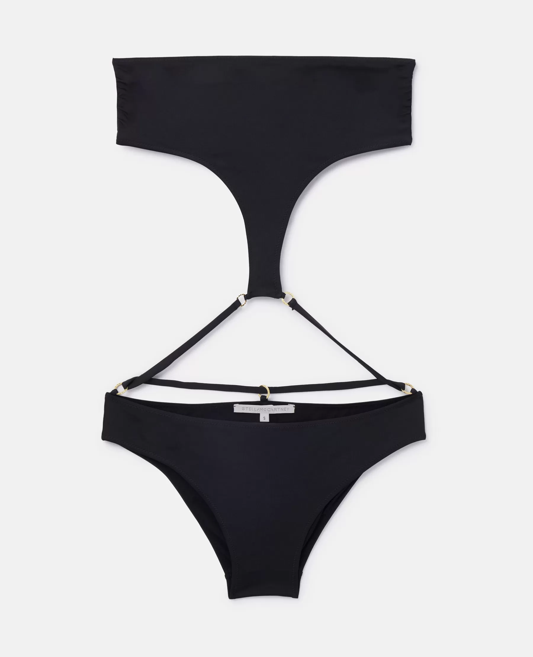 Stella McCartney String Bandeau Cut-Out Swimsuit Store