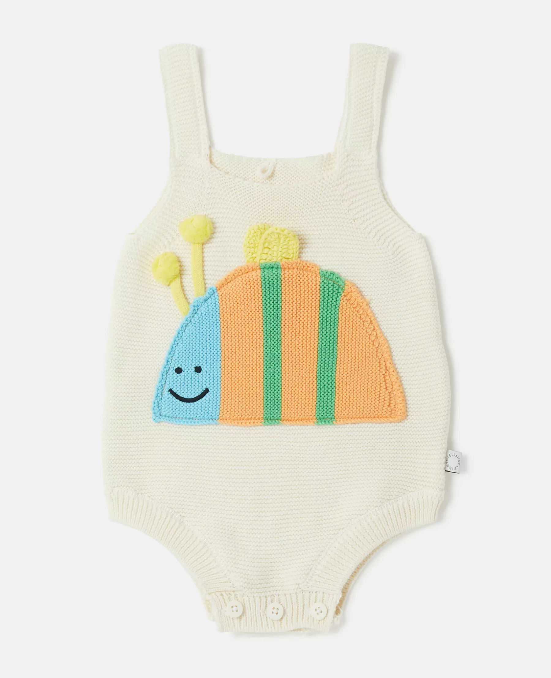 Stella McCartney Striped Bumblebee Motif Bodysuit Clearance