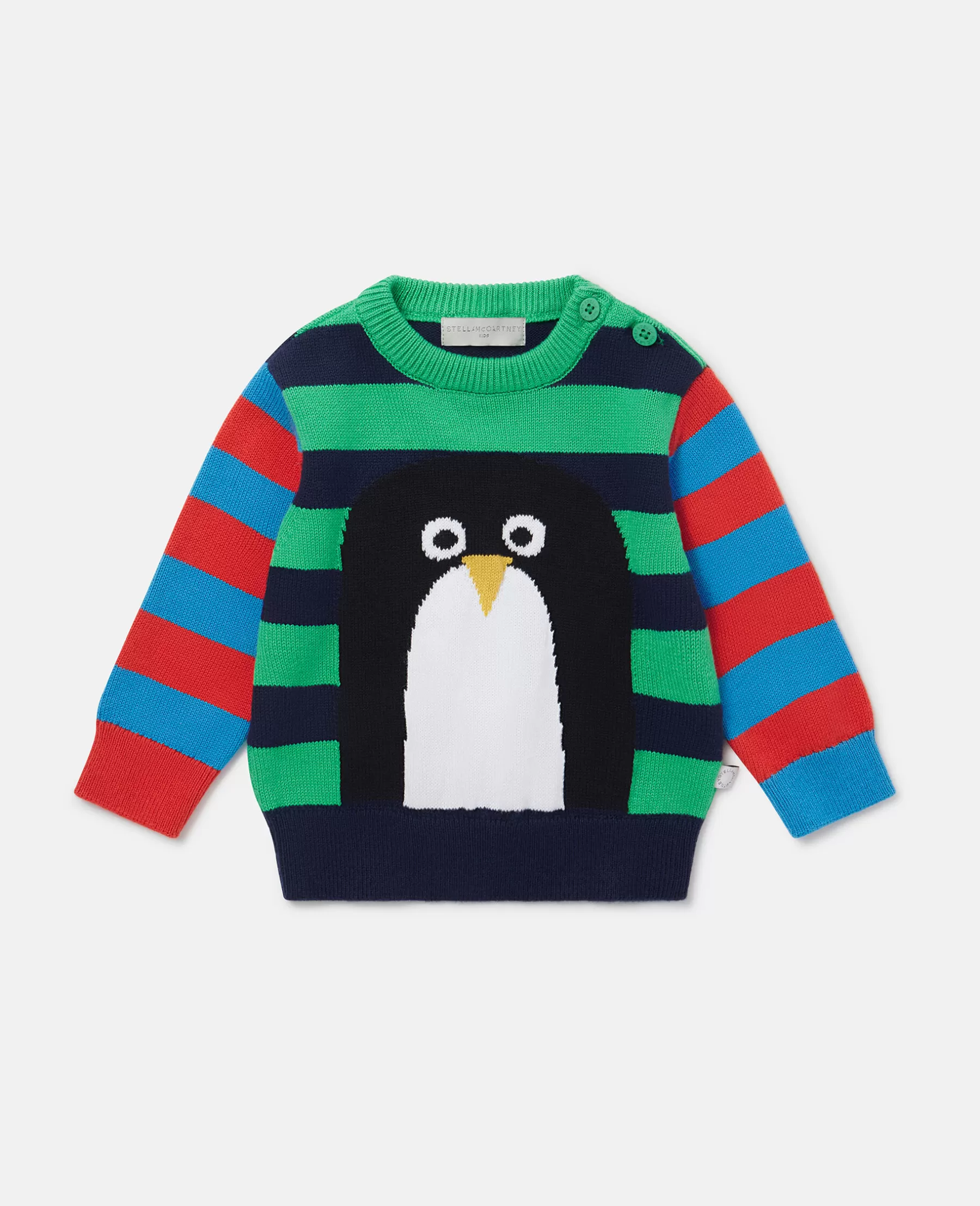 Stella McCartney Striped Penguin Jumper Discount