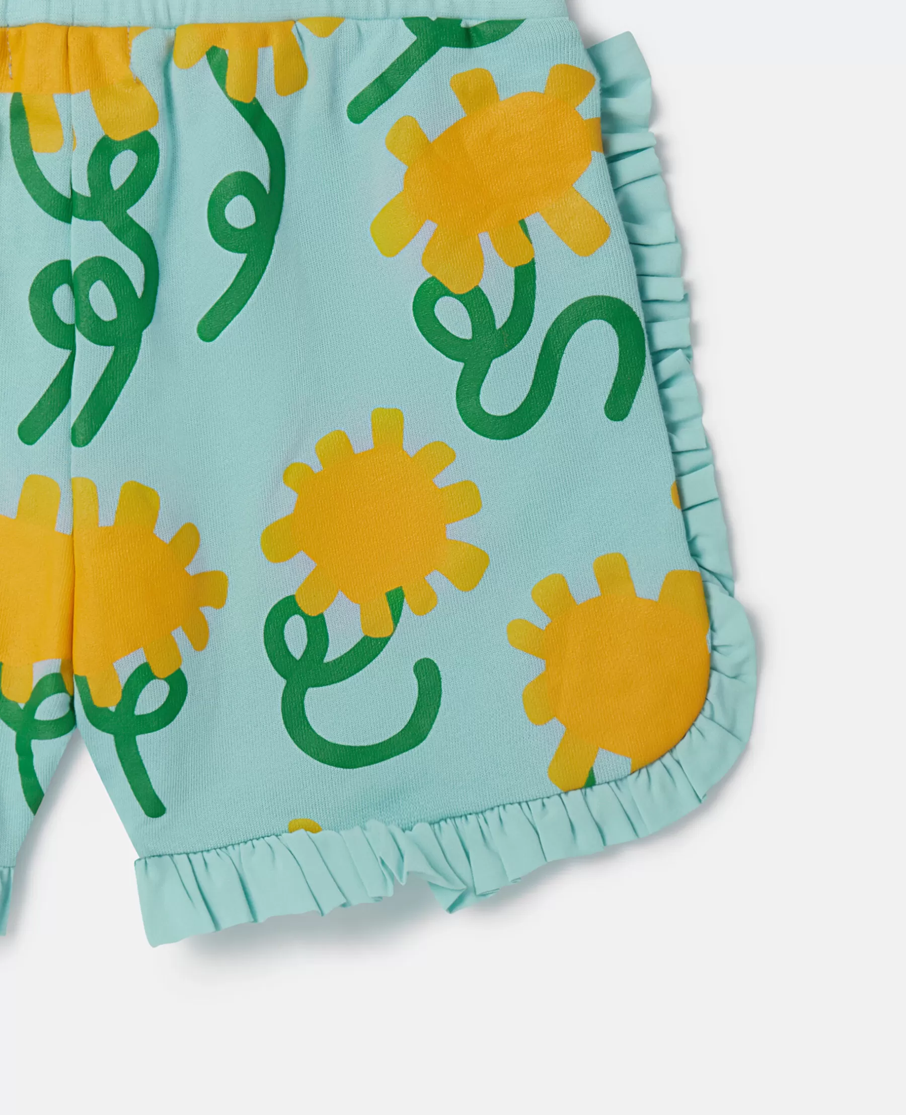 Stella McCartney Sunflower Print Shorts Store