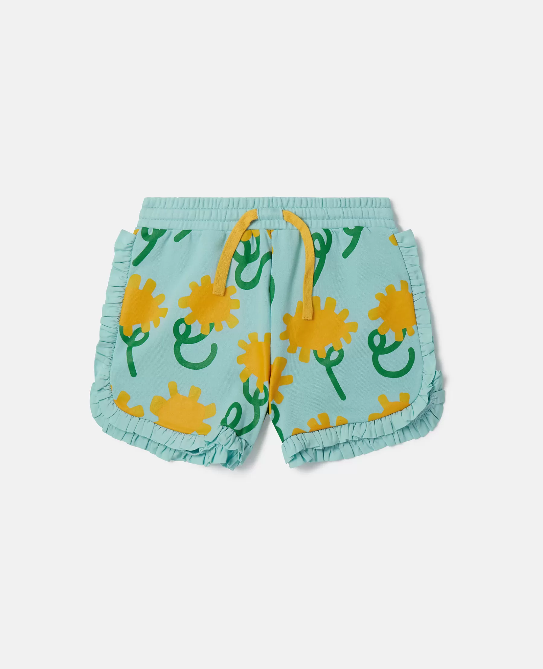 Stella McCartney Sunflower Print Shorts Store