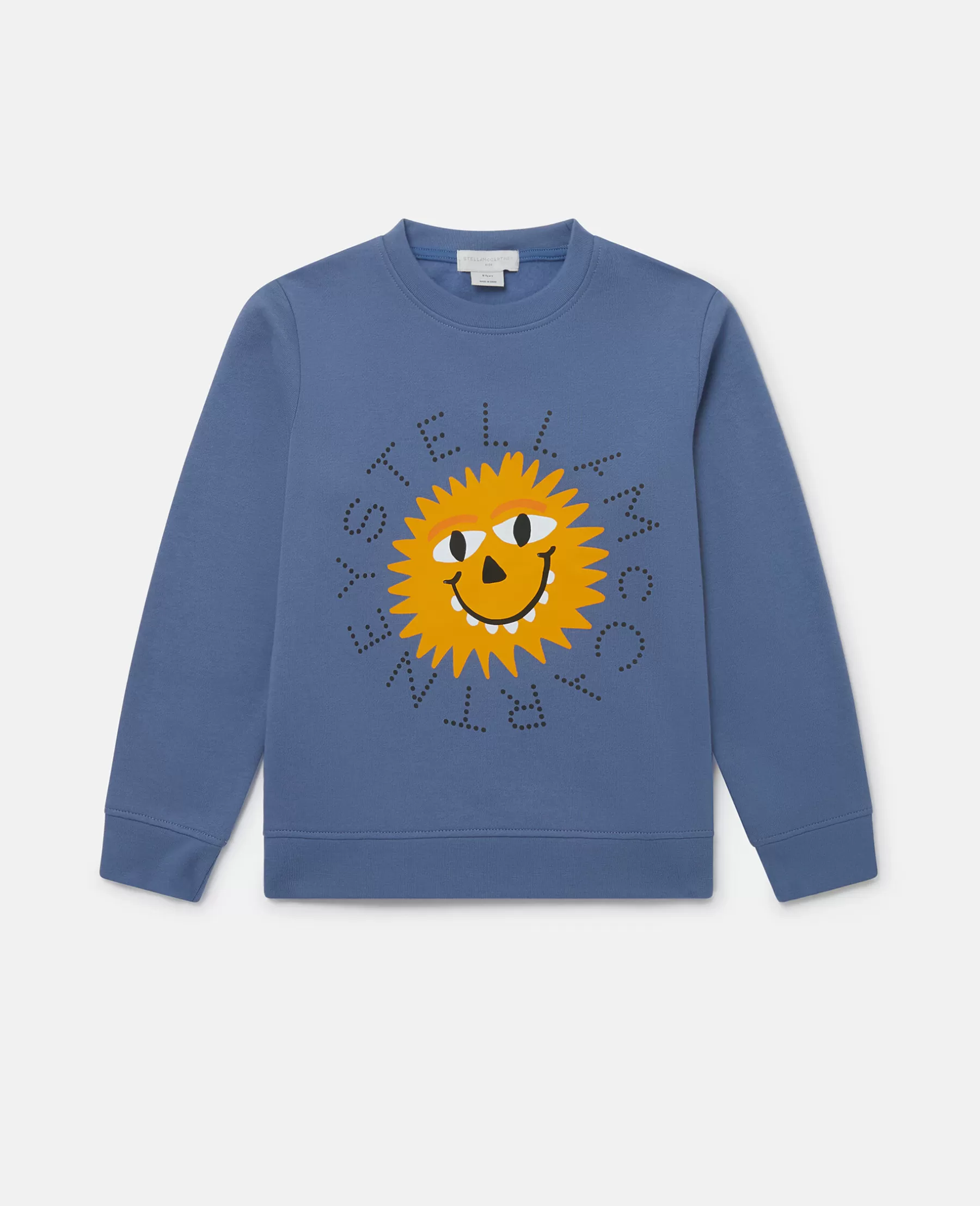 Stella McCartney Sunshine Face Long Sleeve T-Shirt Cheap