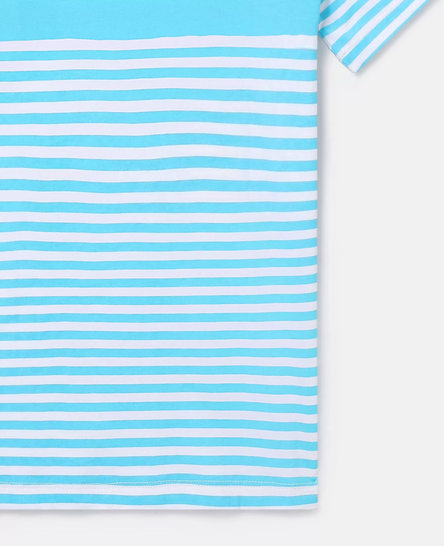 Stella McCartney Sunshine Motif Striped T-Shirt New