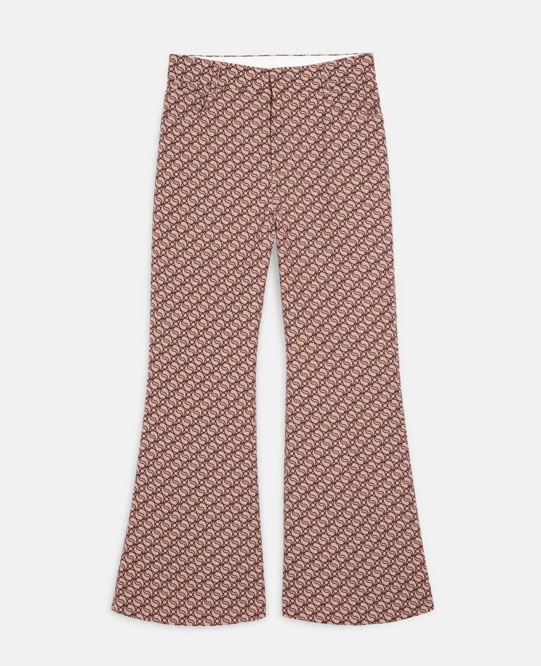 Stella McCartney S-Wave Jacquard Tailored Trousers Clearance