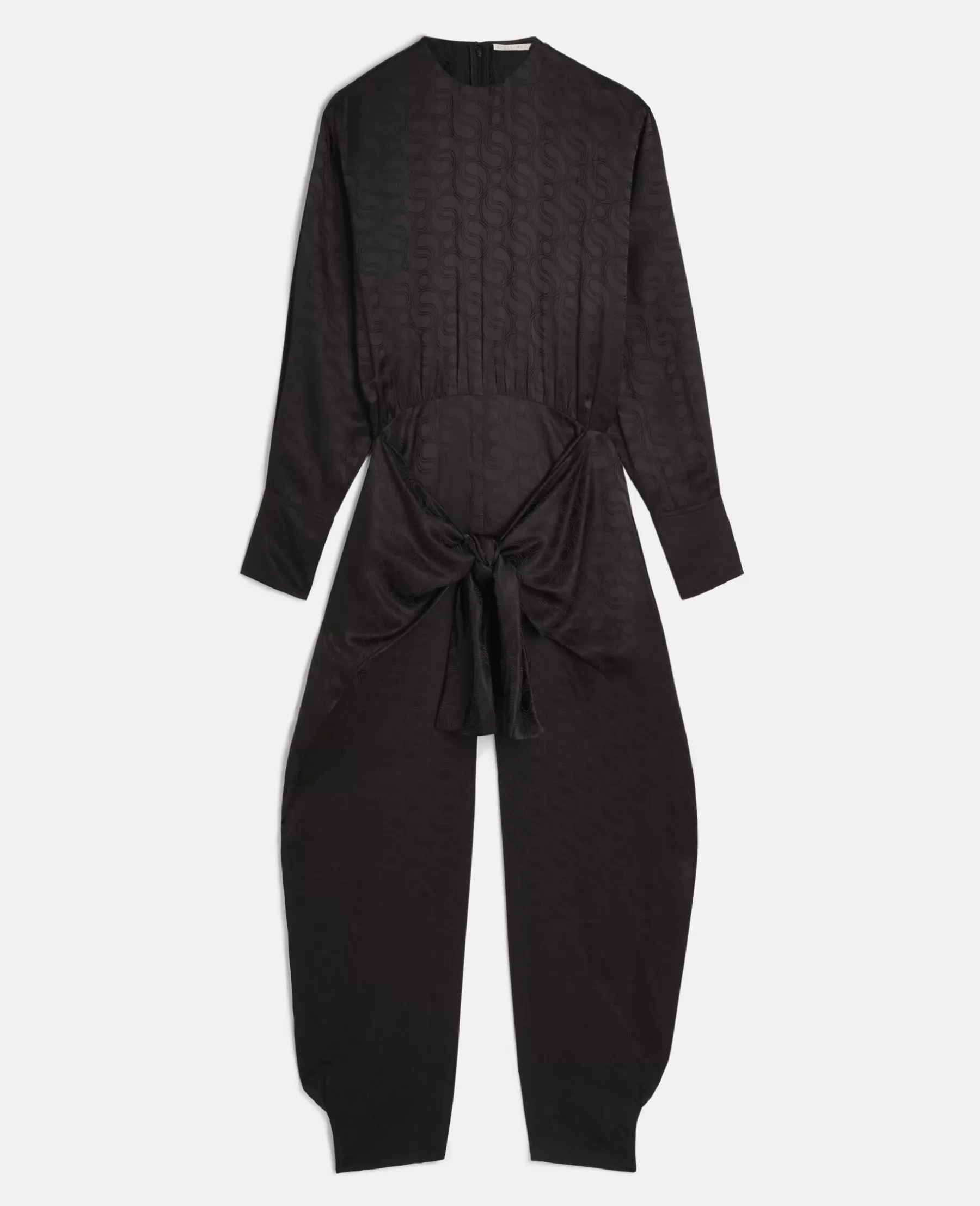 Stella McCartney S-Wave Jacquard Wrap Jumpsuit Cheap