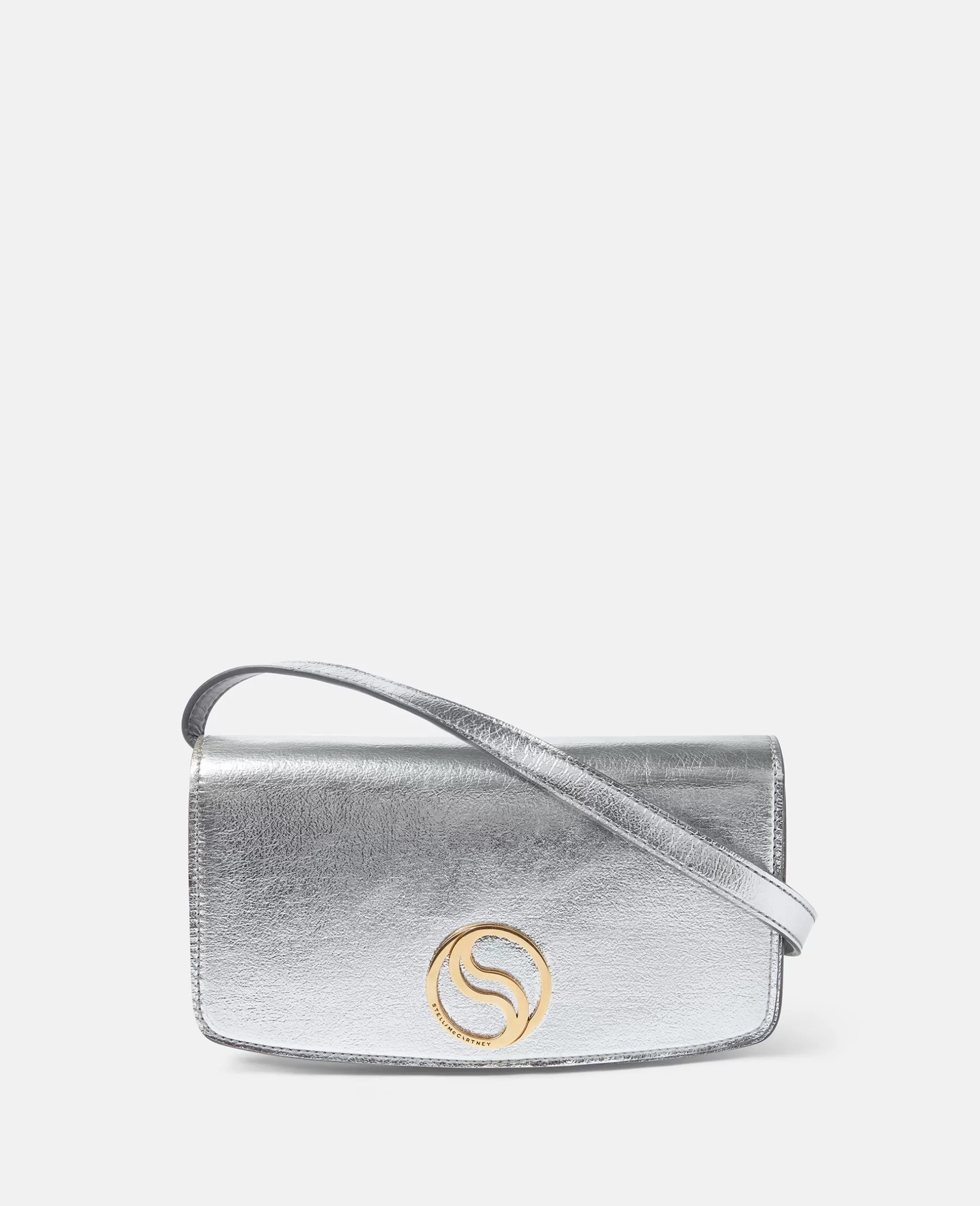 Stella McCartney S-Wave Metallic Mini Bag Best Sale