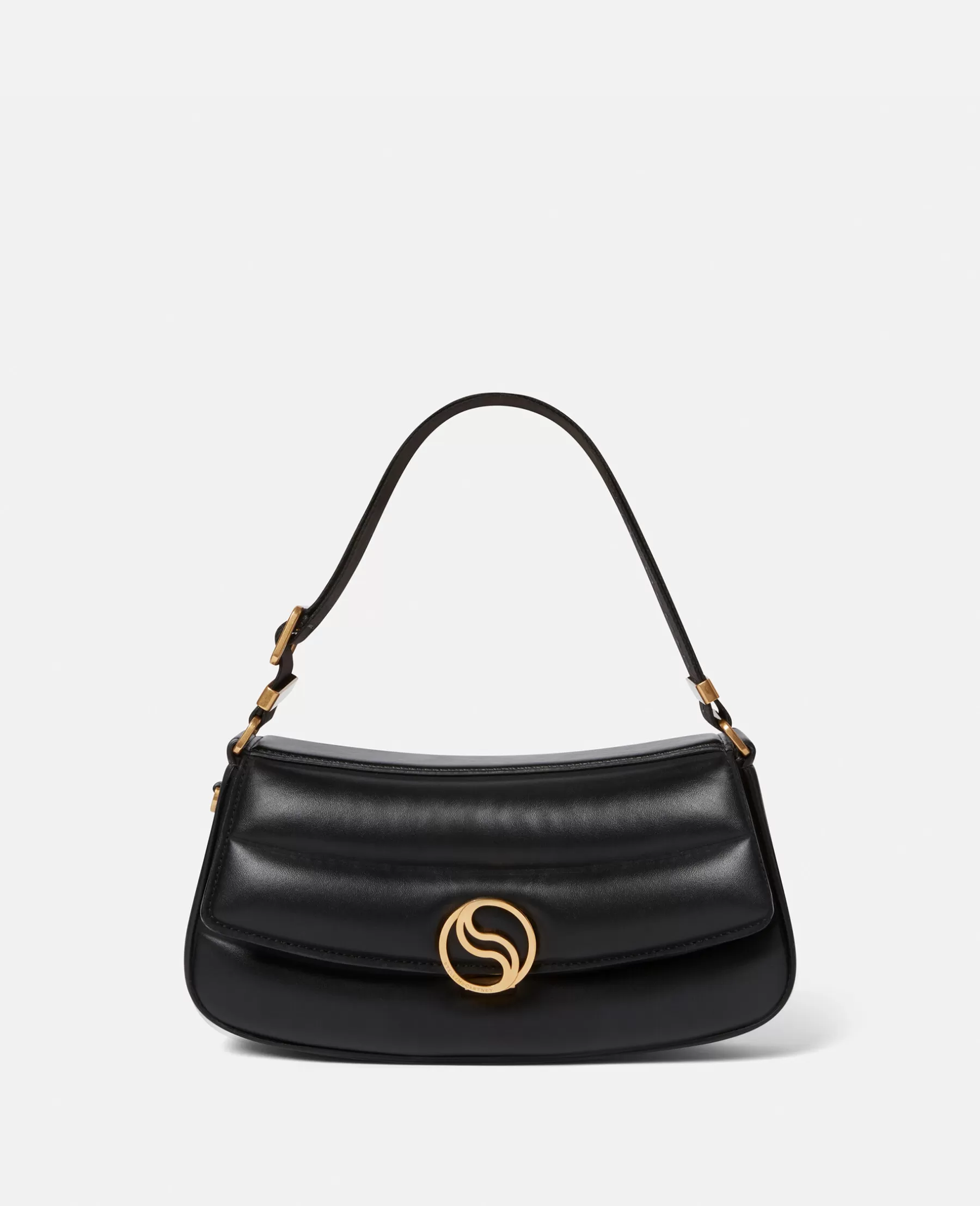 Stella McCartney S-Wave Padded Shoulder Bag Shop