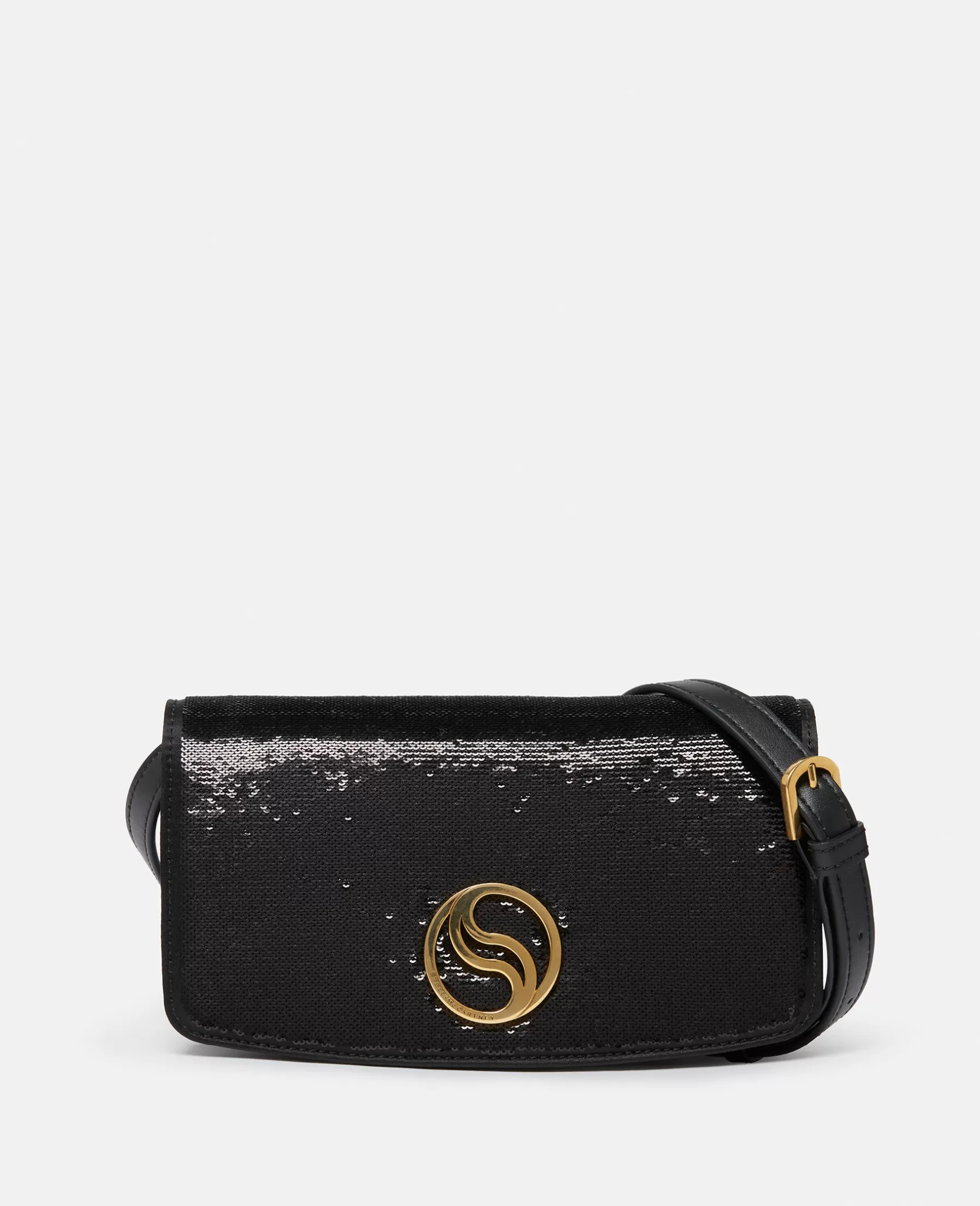 Stella McCartney S-Wave Sequinned Wallet On Strap Online