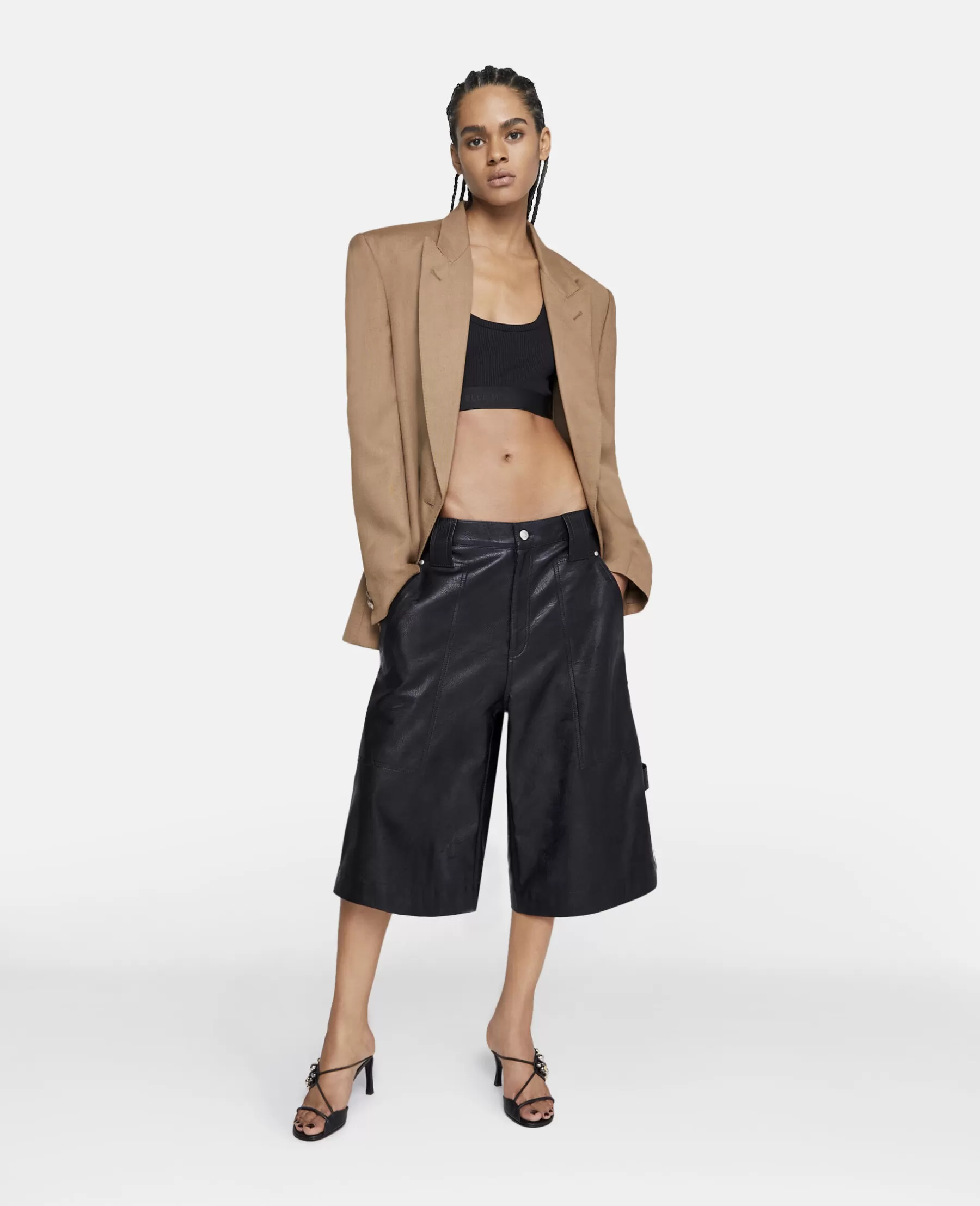 Stella McCartney S-Wave Tape Crop Top Clearance