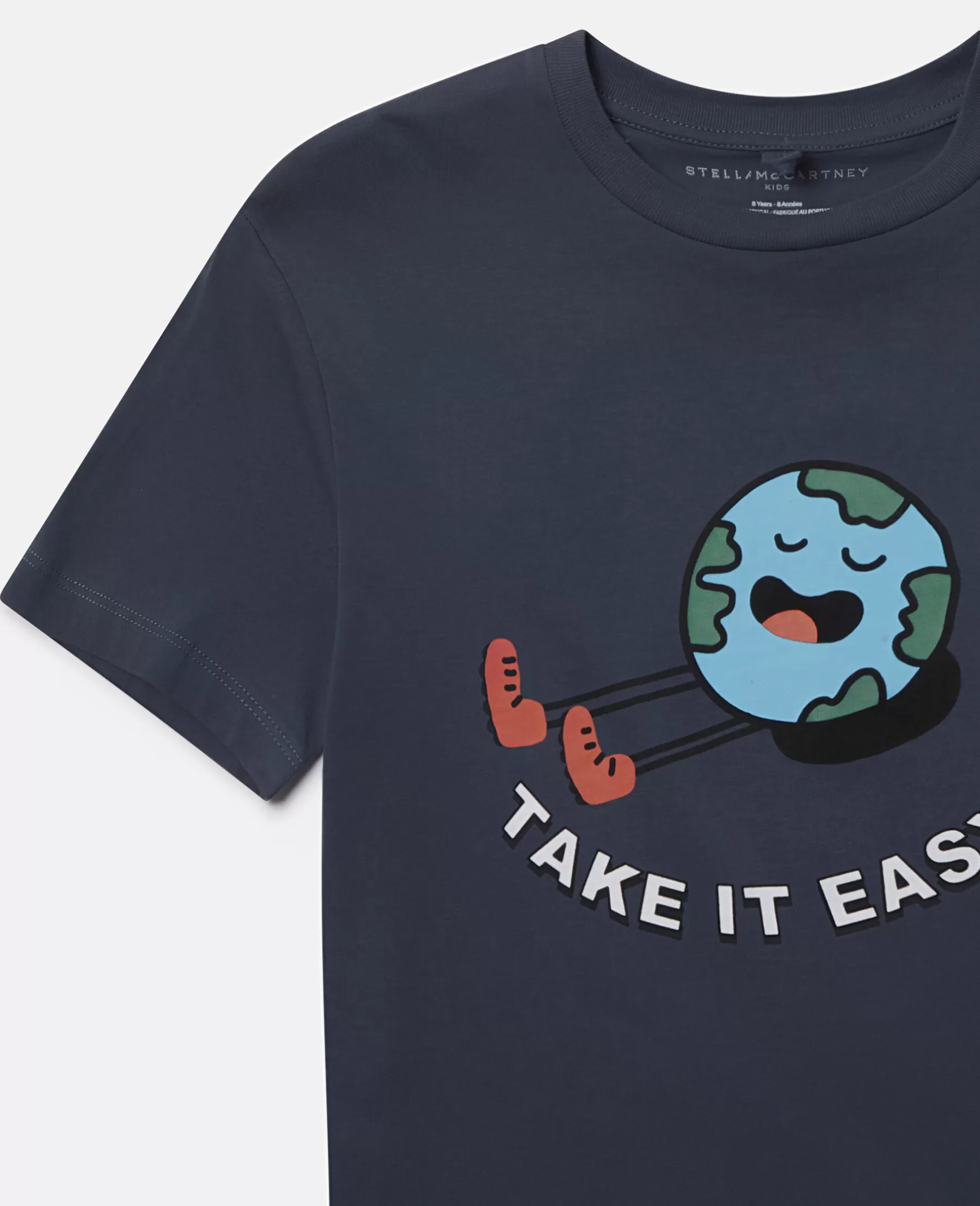 Stella McCartney Take It Easy!' Slogan T-Shirt Store