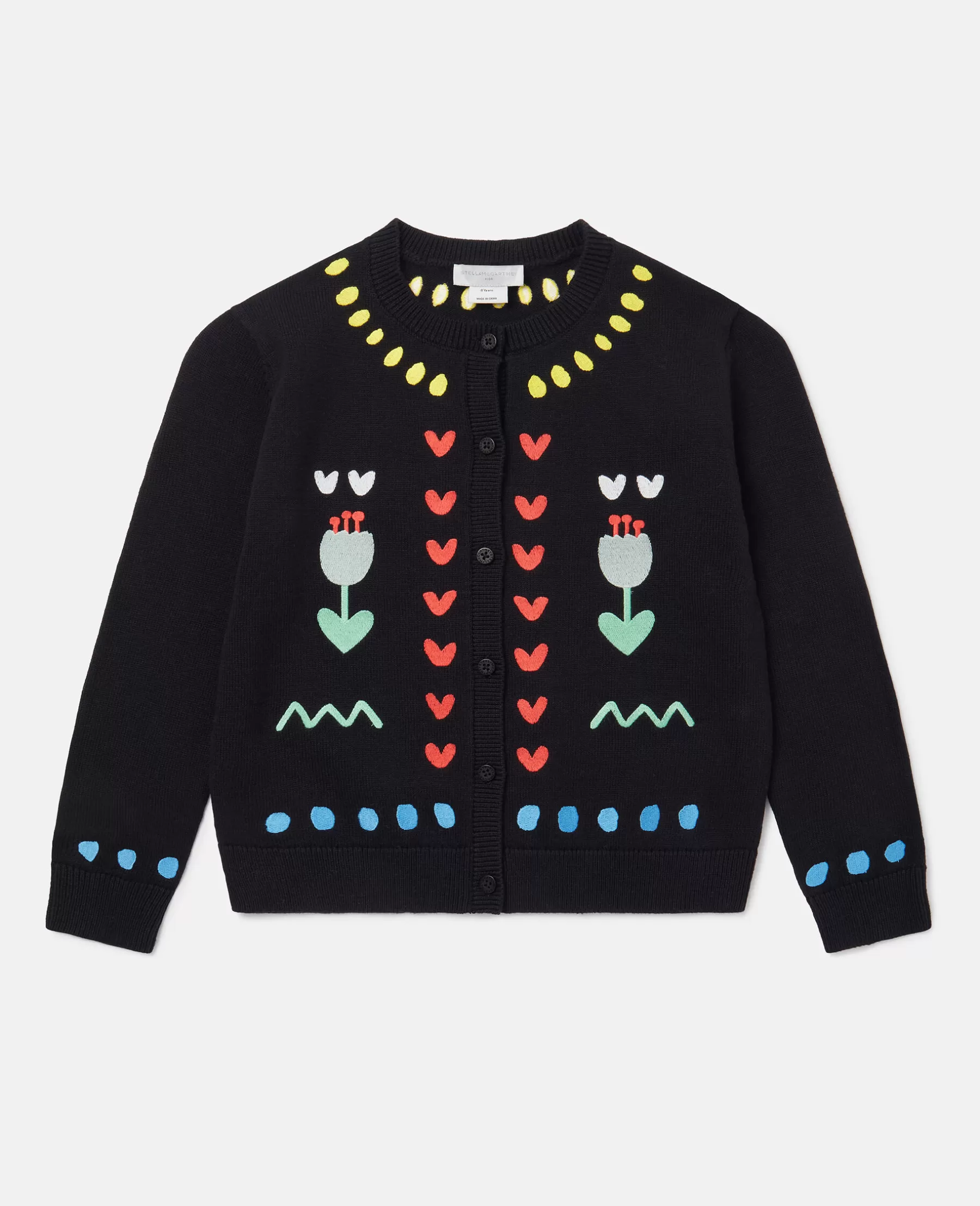 Stella McCartney Tulip Applique Cardigan Fashion