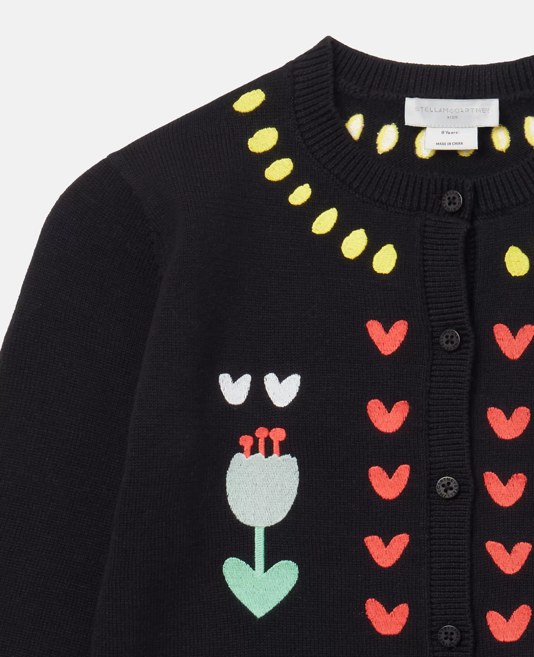 Stella McCartney Tulip Applique Cardigan Fashion