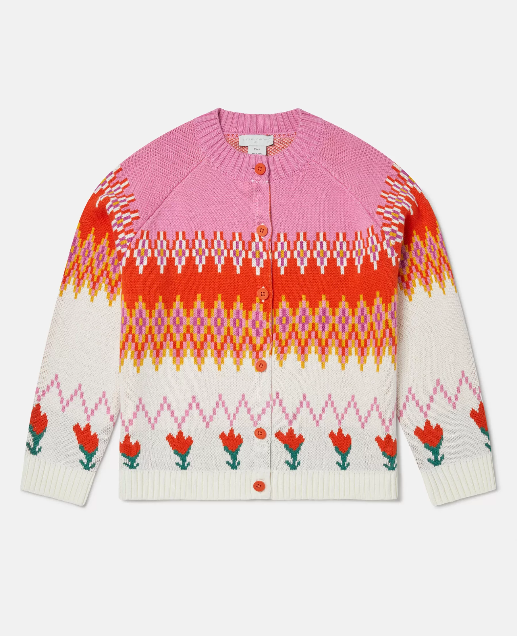 Stella McCartney Tulip Fair Isle Cardigan Store