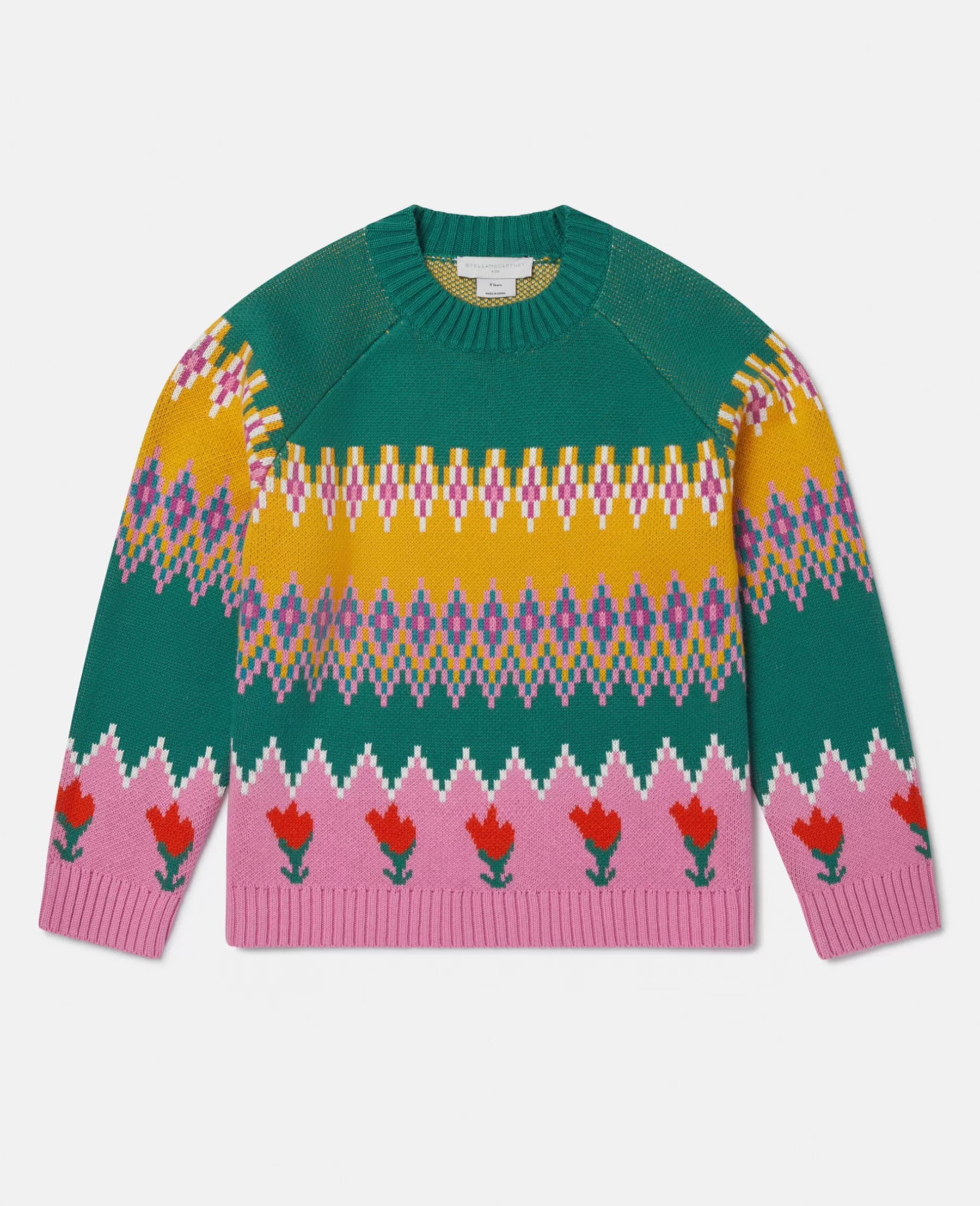 Stella McCartney Tulip Fair Isle Jumper Cheap