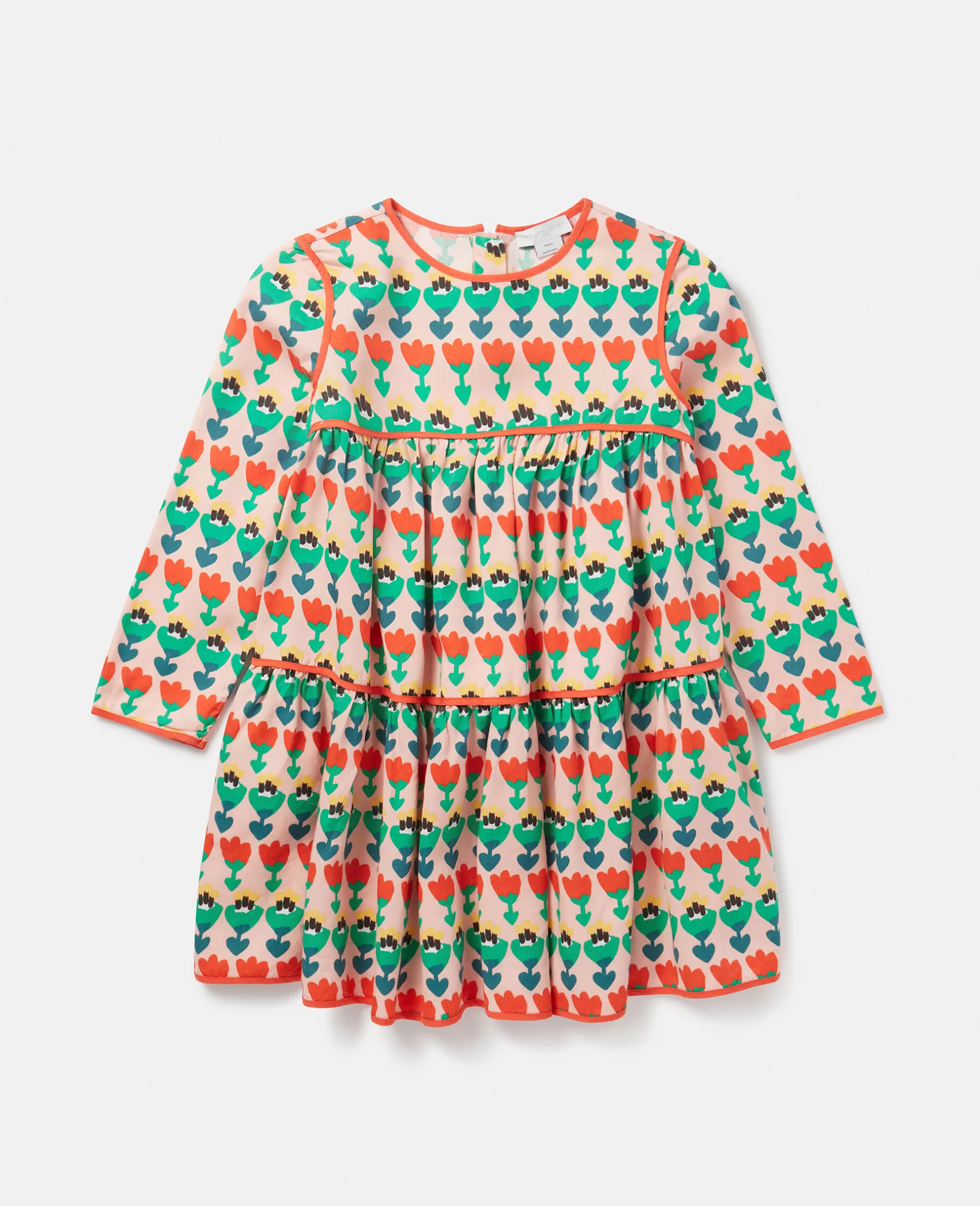 Stella McCartney Tulip Print Layered Jersey Dress Online