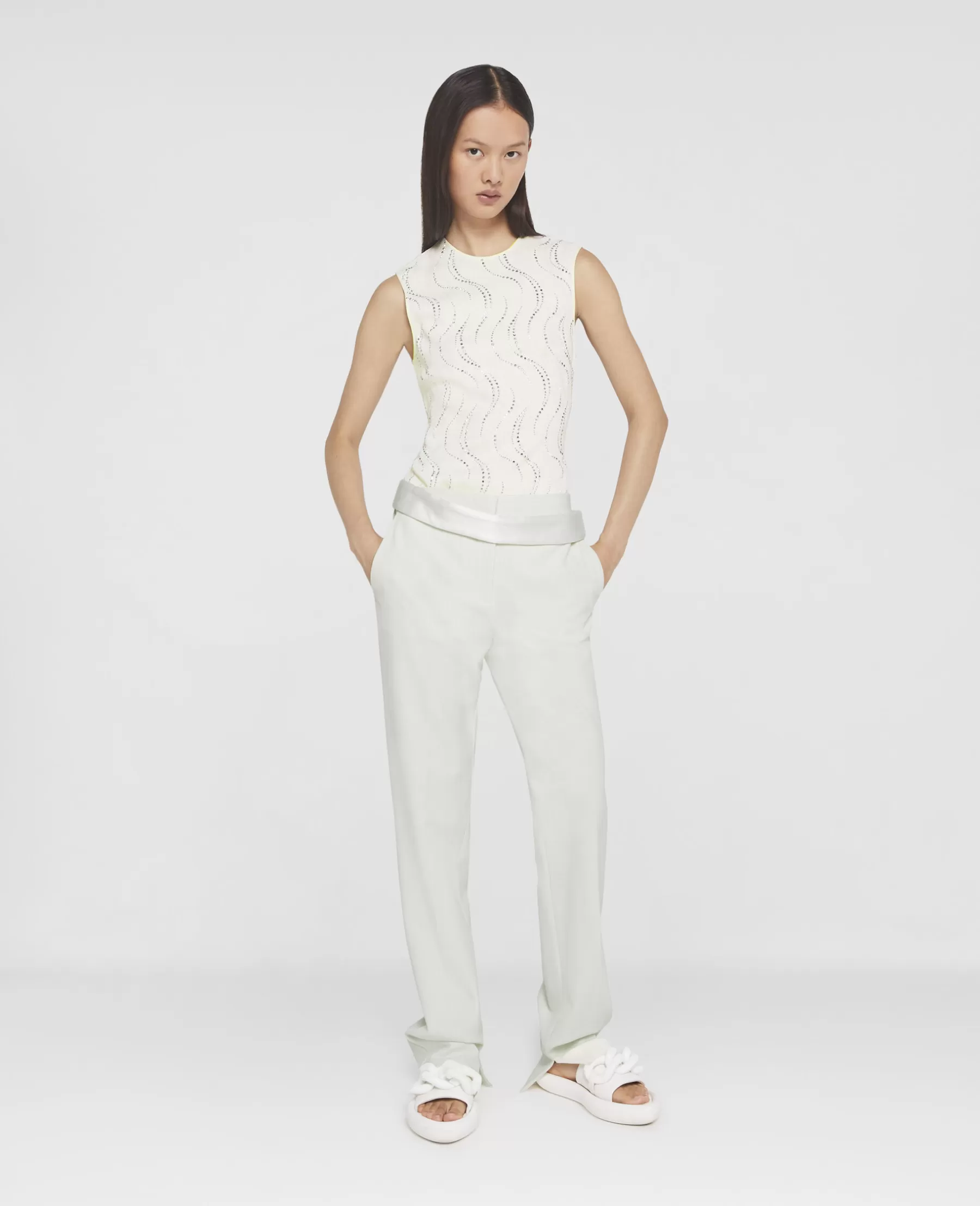 Stella McCartney Twill Tailored Dinner Trousers Discount