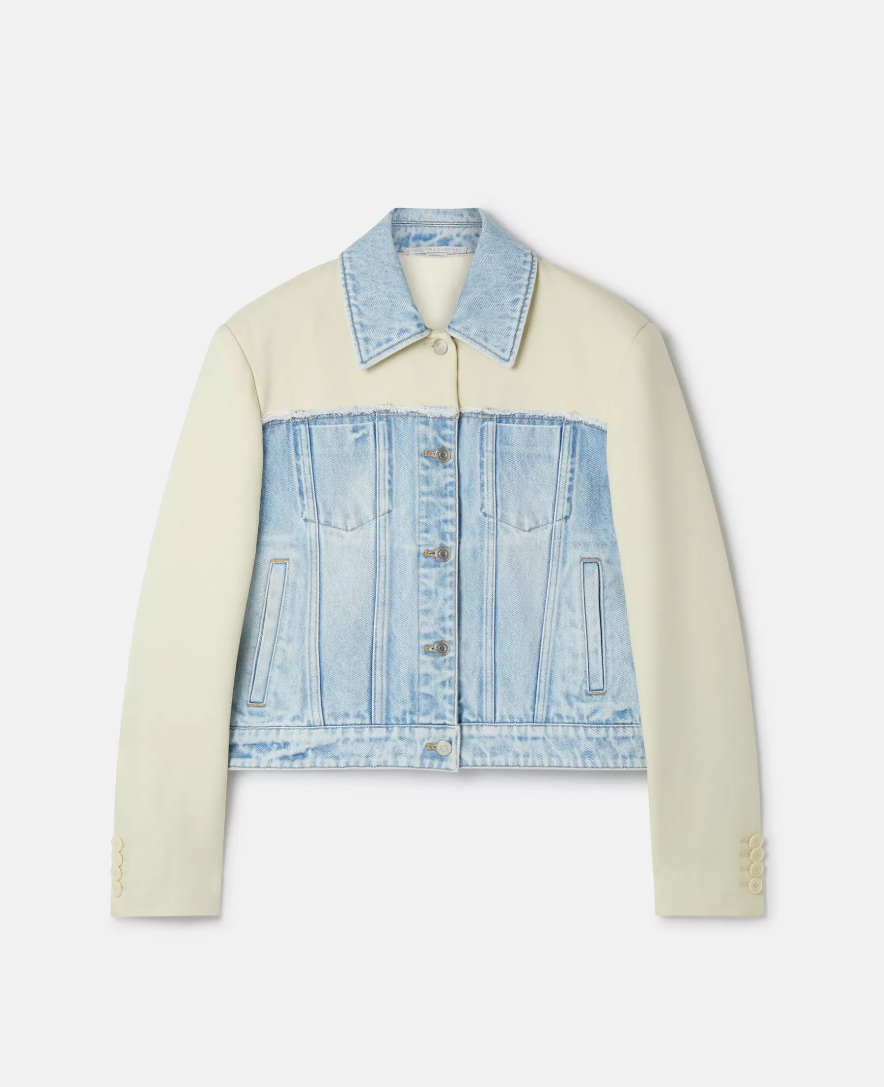 Stella McCartney Two-Tone Panelled Denim Jacket Clearance