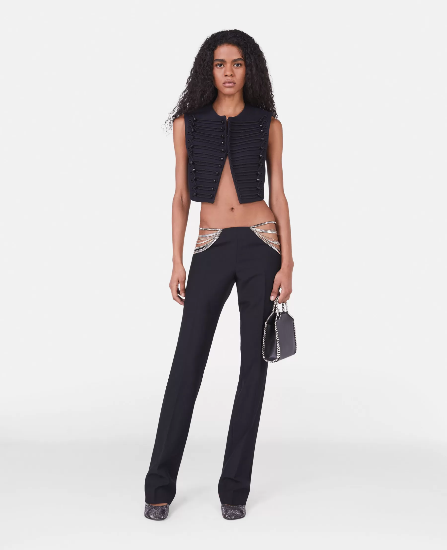 Stella McCartney Ultra Low Rise Chain Trousers Clearance