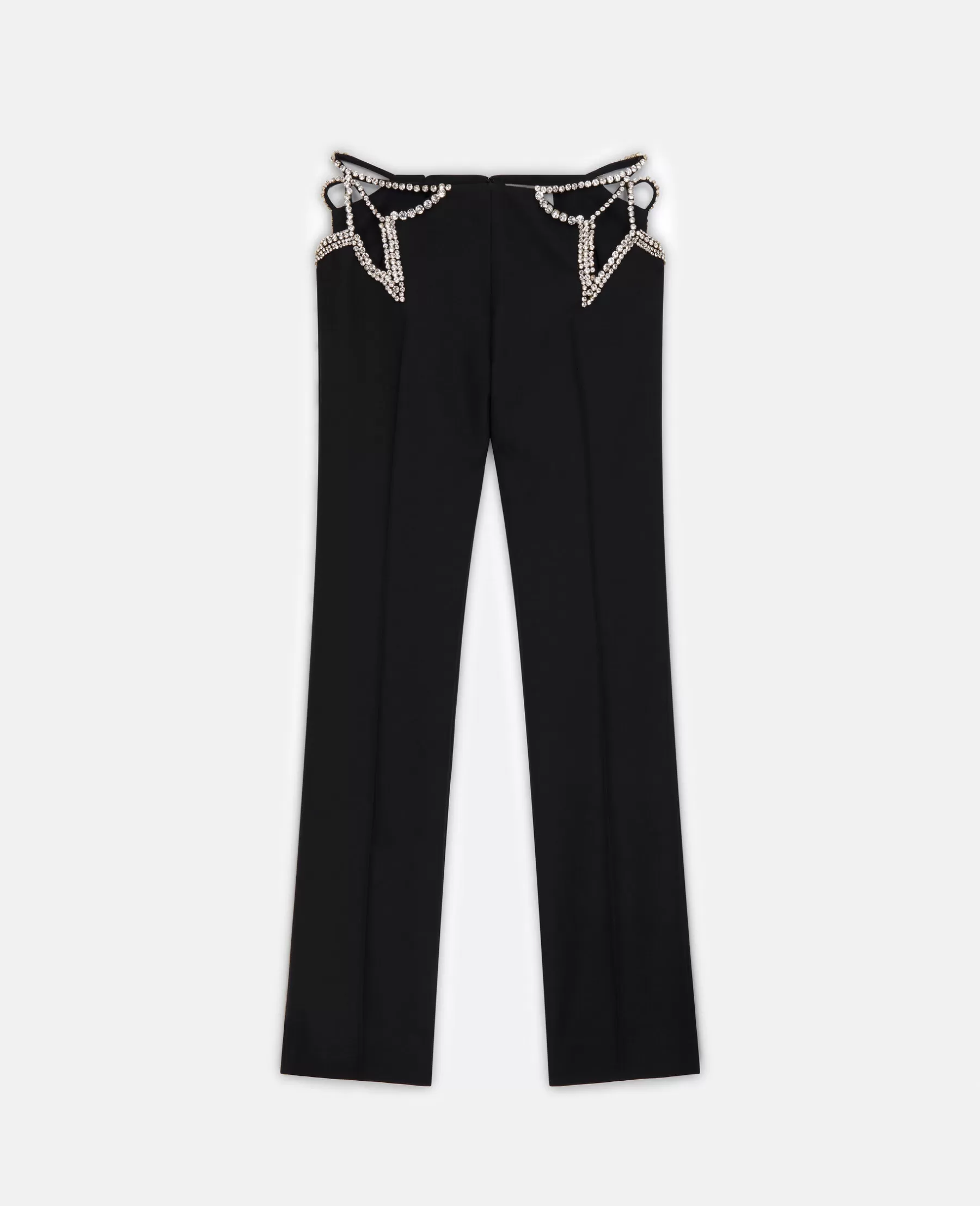 Stella McCartney Ultra Low Rise Diamante Star Trousers New