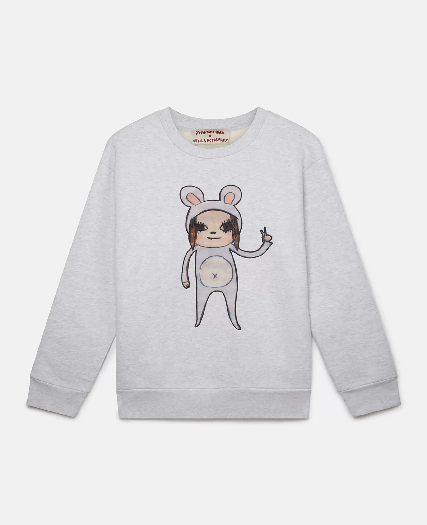 Stella McCartney Untitled Bunny Girl Embroidered Sweatshirt Store