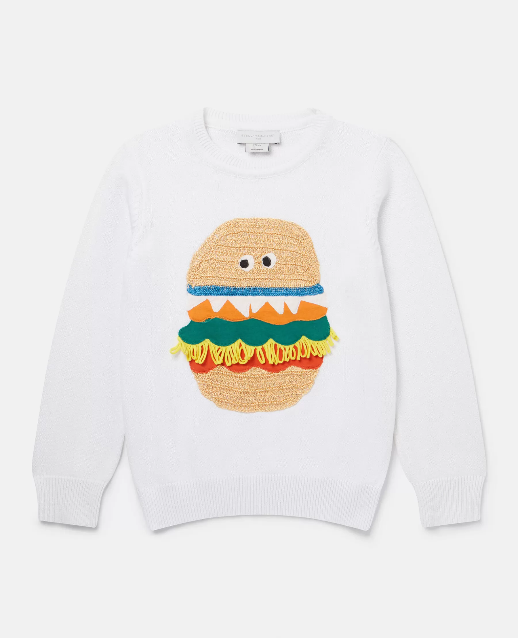 Stella McCartney Veggie Burger Intarsia Knit Jumper Fashion