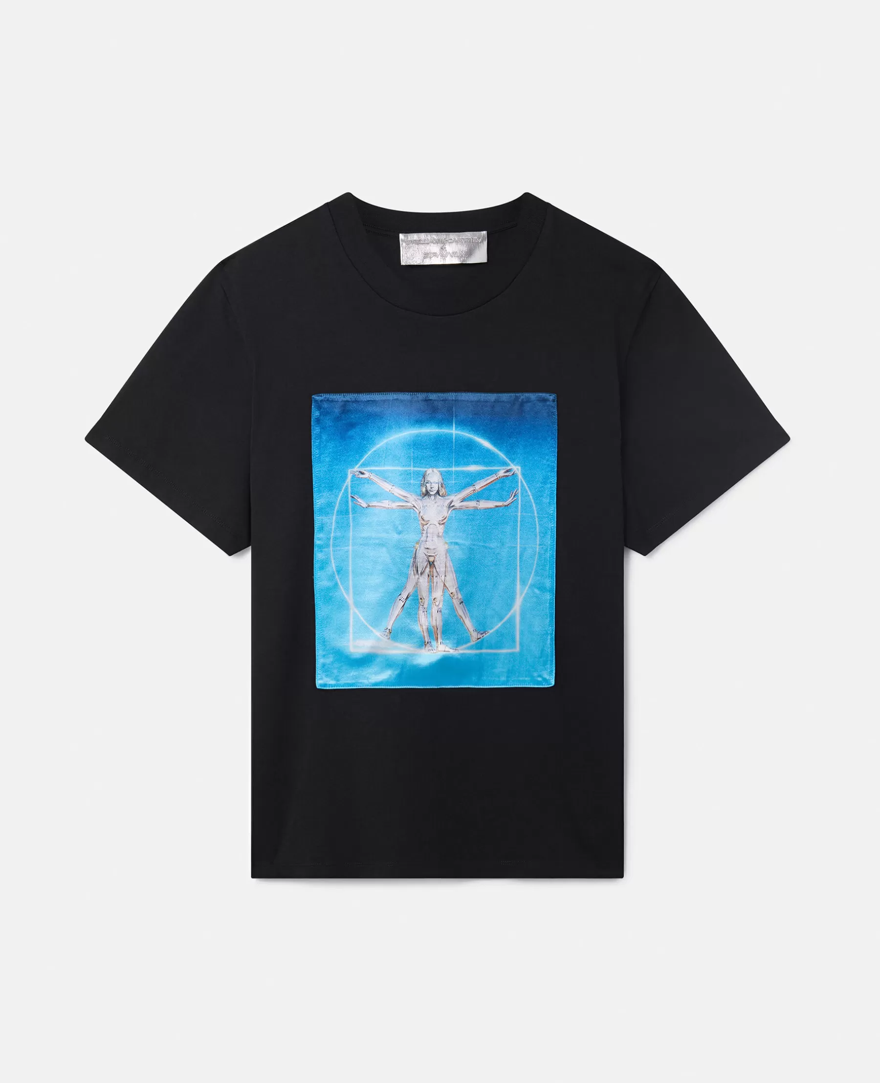 Stella McCartney Vitruvian Woman Oversized Organic Cotton T-Shirt Fashion