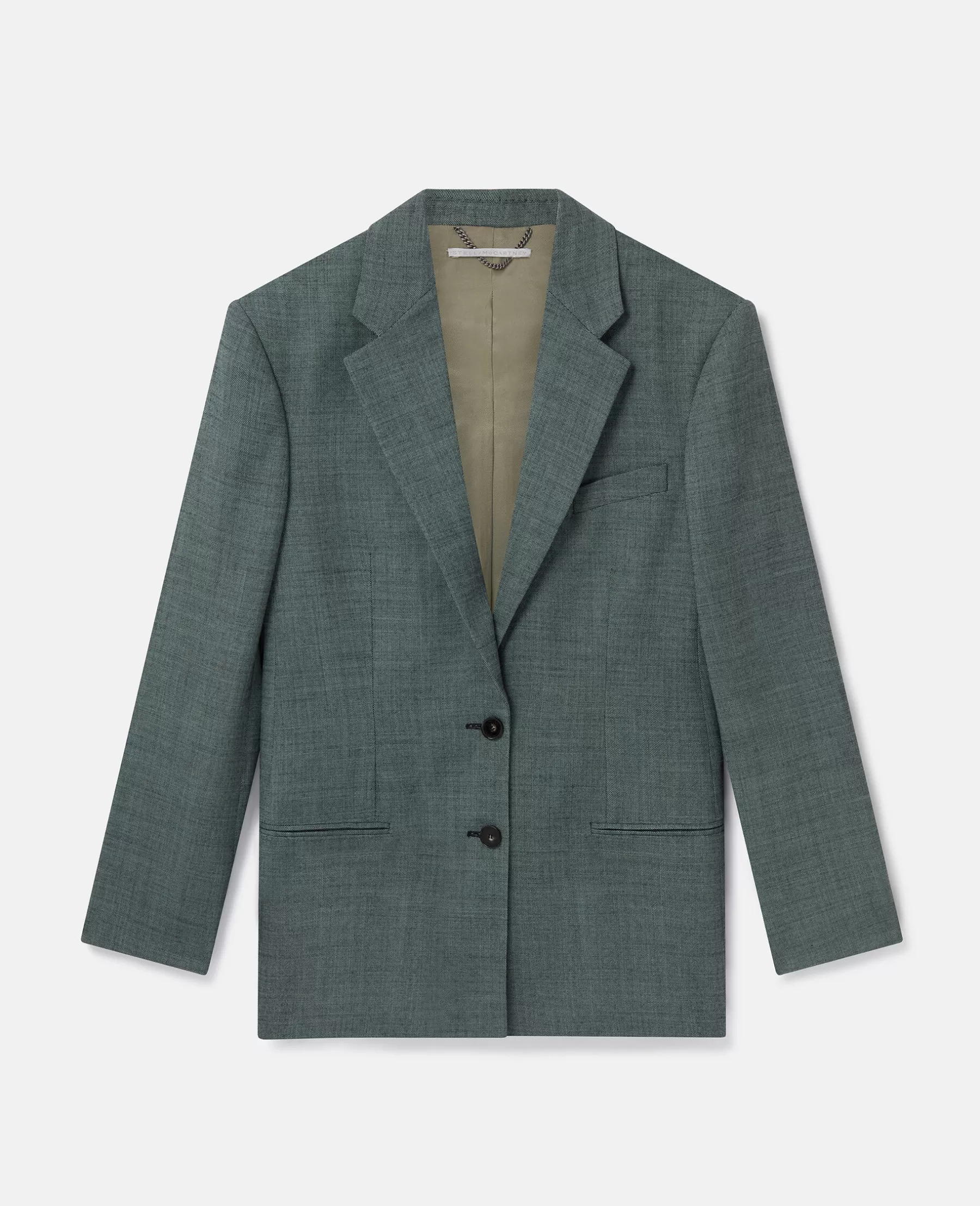 Stella McCartney Wool Mouline Oversized Blazer Store