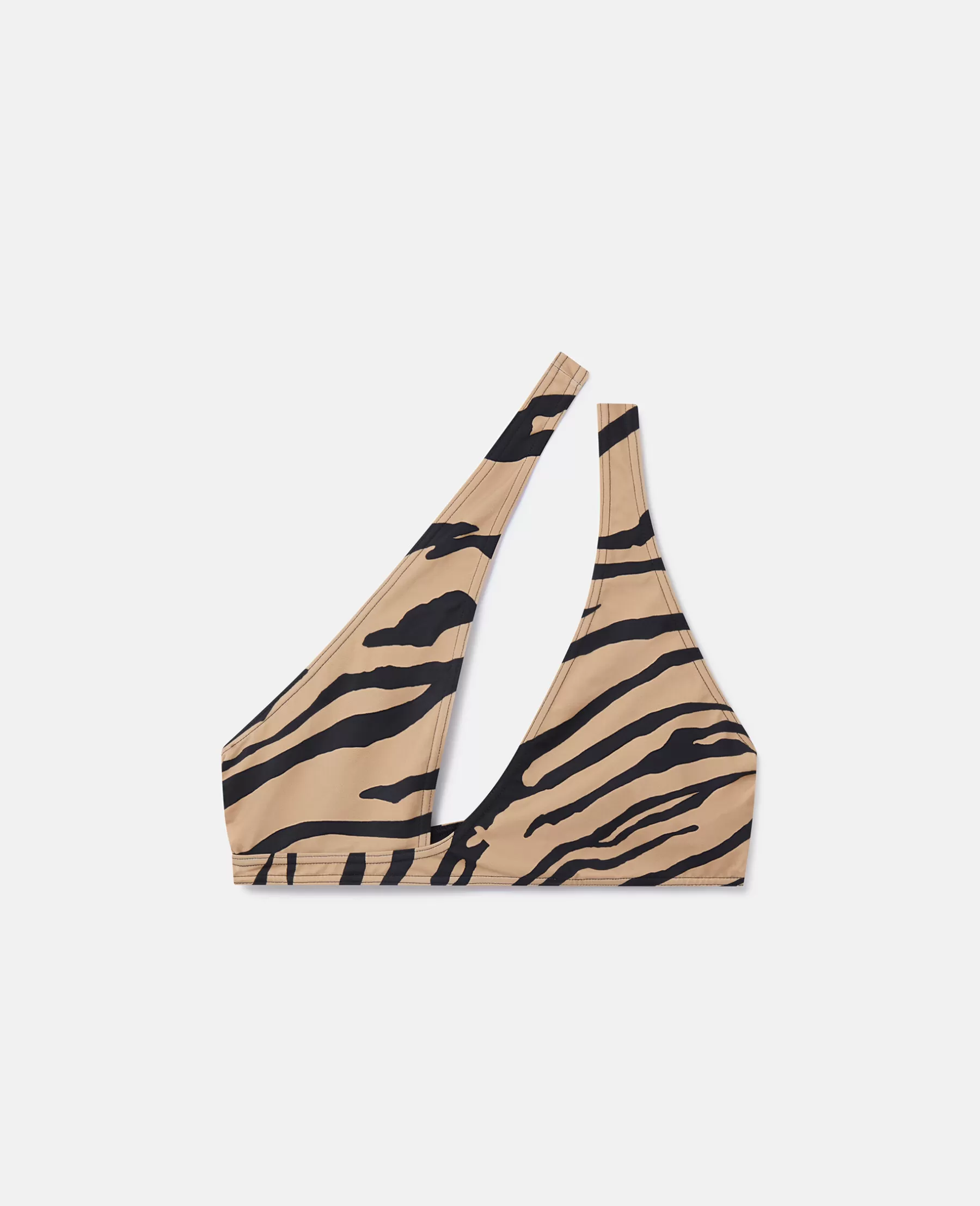 Stella McCartney Zebra Print Cut-Out Bikini Top Cheap